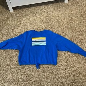 old navy cropped crew neck